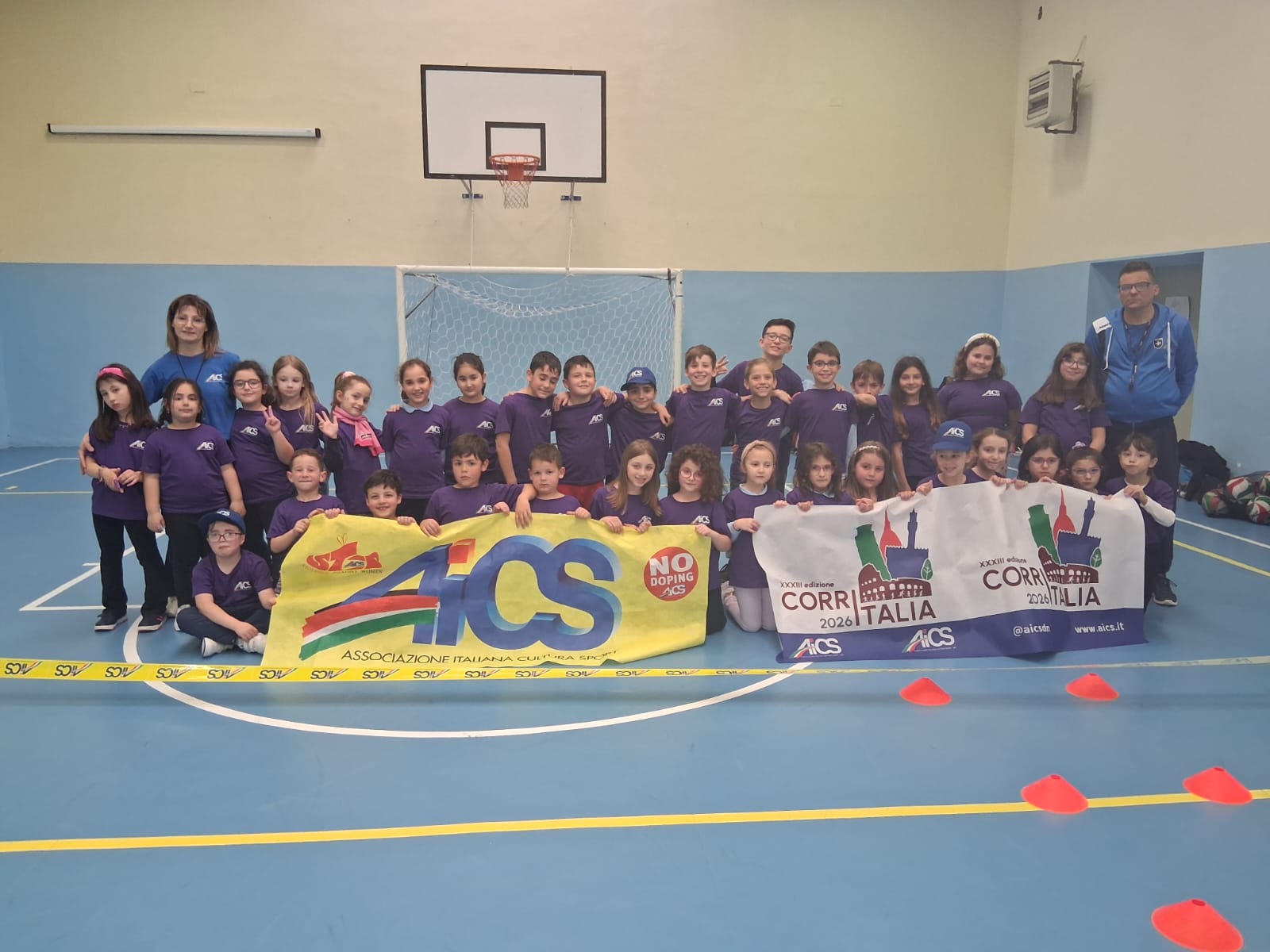 Mussomeli, sei mesi di attività concluso progetto “Sport di squadra e sana alimentazione a scuola”