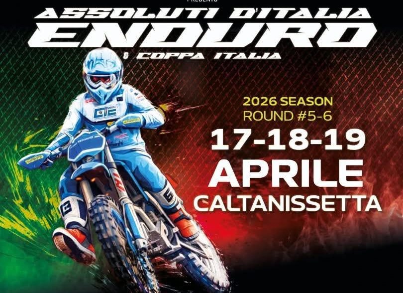Caltanissetta. Conferenza stampa “Assoluti d’Italia e Coppa Italia Enduro”: venerdì 17 aprile ore 12:00