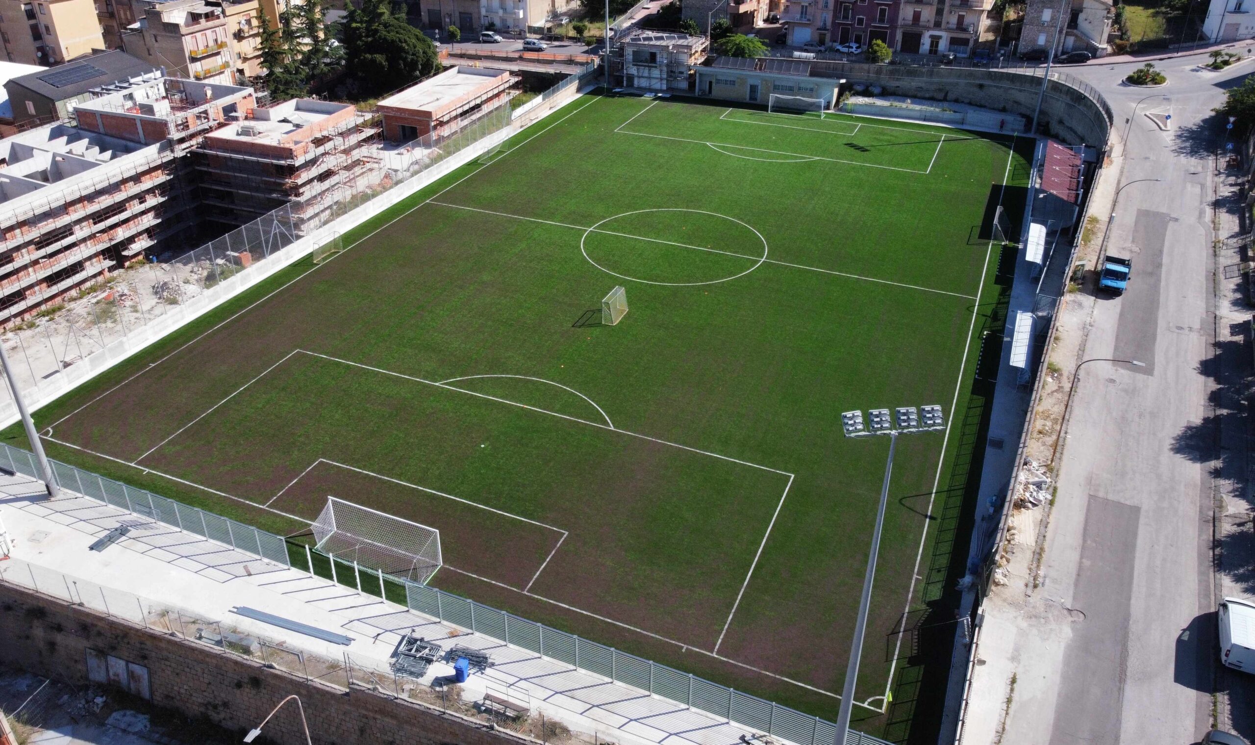 Serradifalco. Perizia di variante per realizzare due tribune nello stadio comunale “Antonio Alaimo”