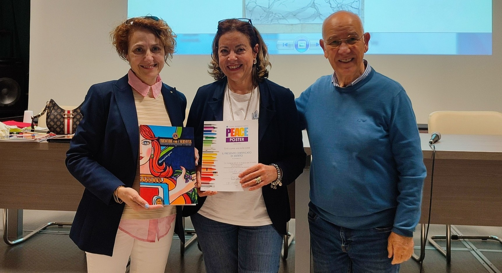 Caltanissetta. Premiati dal Lions Club gli elaborati grafici degli alunni delle terze classi della “Rosso di San Secondo”