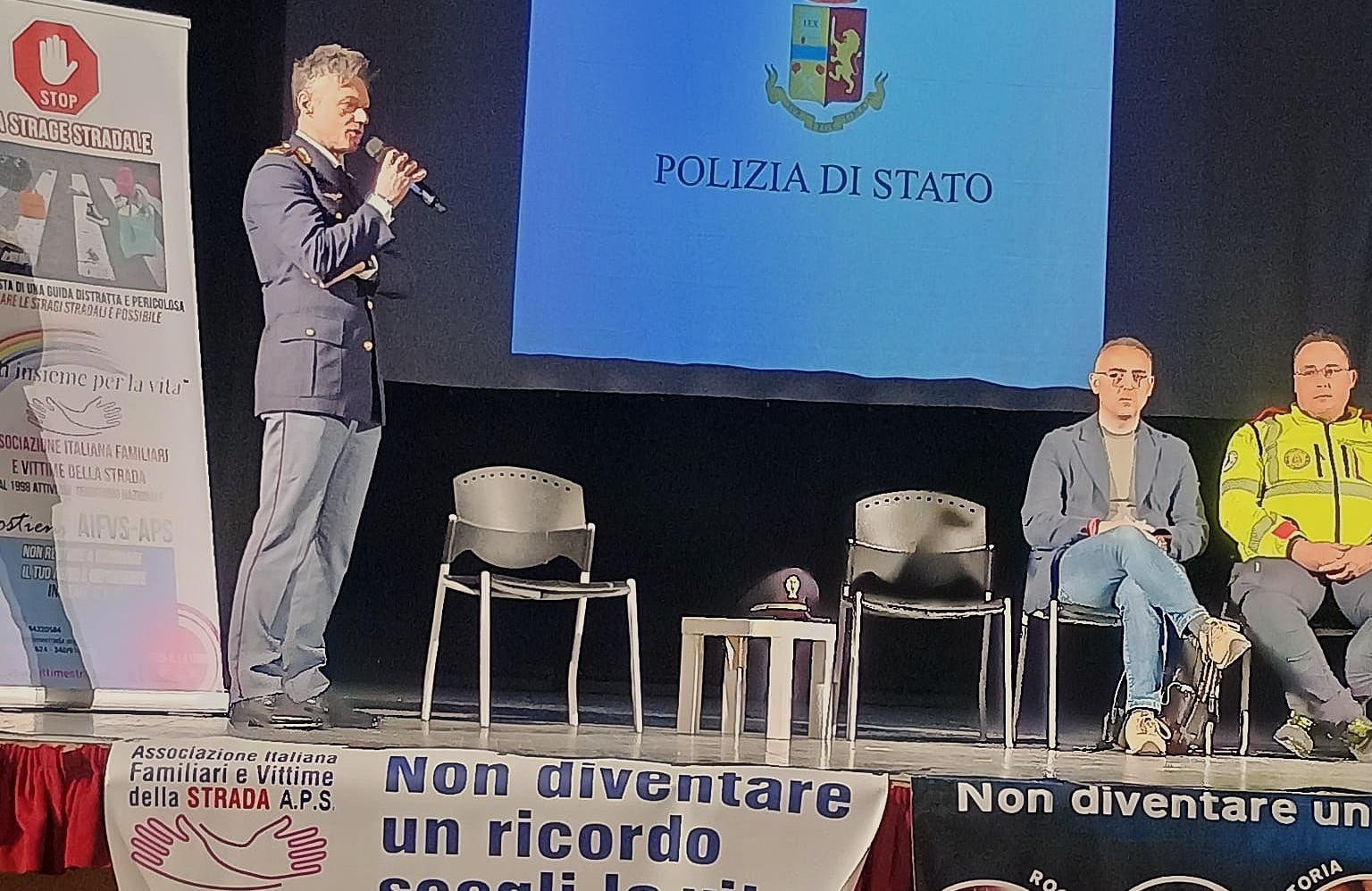 Al Teatro Eschilo di Gela il convegno “Non diventare un ricordo, scegli la vita” sulla sicurezza stradale