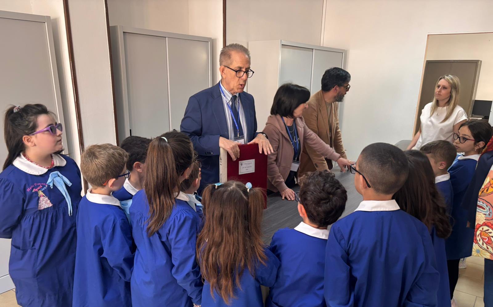Sommatino. Visita al Comune degli alunni della 2^ A della Scuola primaria