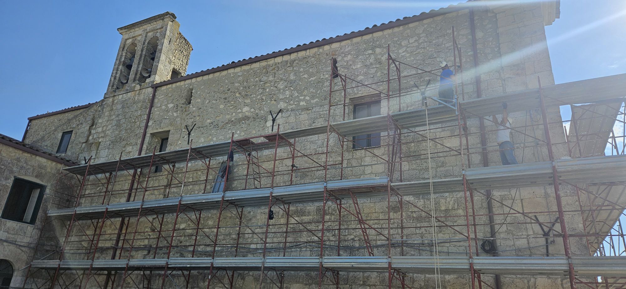 Mussomeli, iniziati i lavori nella chiesa della Madonna delle Vanelle