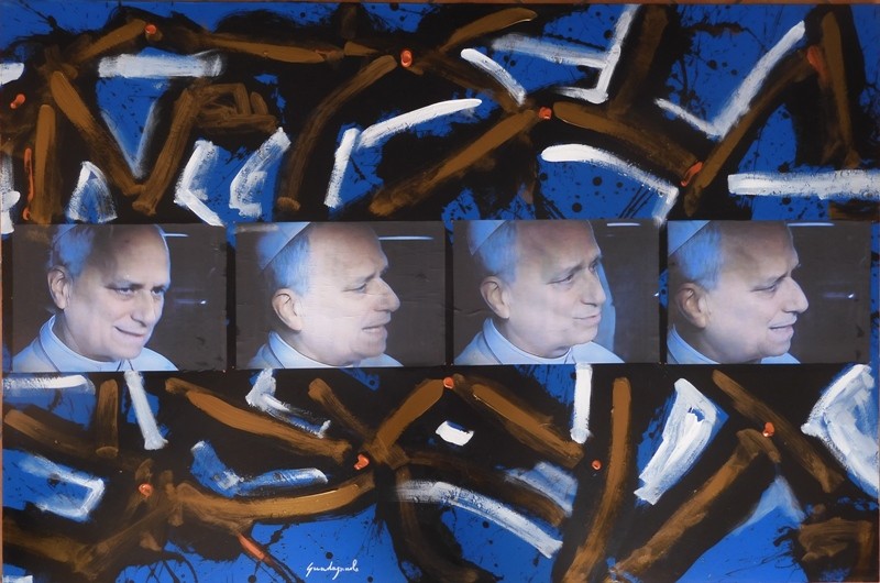Caltanissetta. Il primo anno di Papa Leone XIV raccontato attraverso l’arte di Francesco Guadagnuolo: quando il ritratto papale diventa un osservatorio sulla contemporaneità
