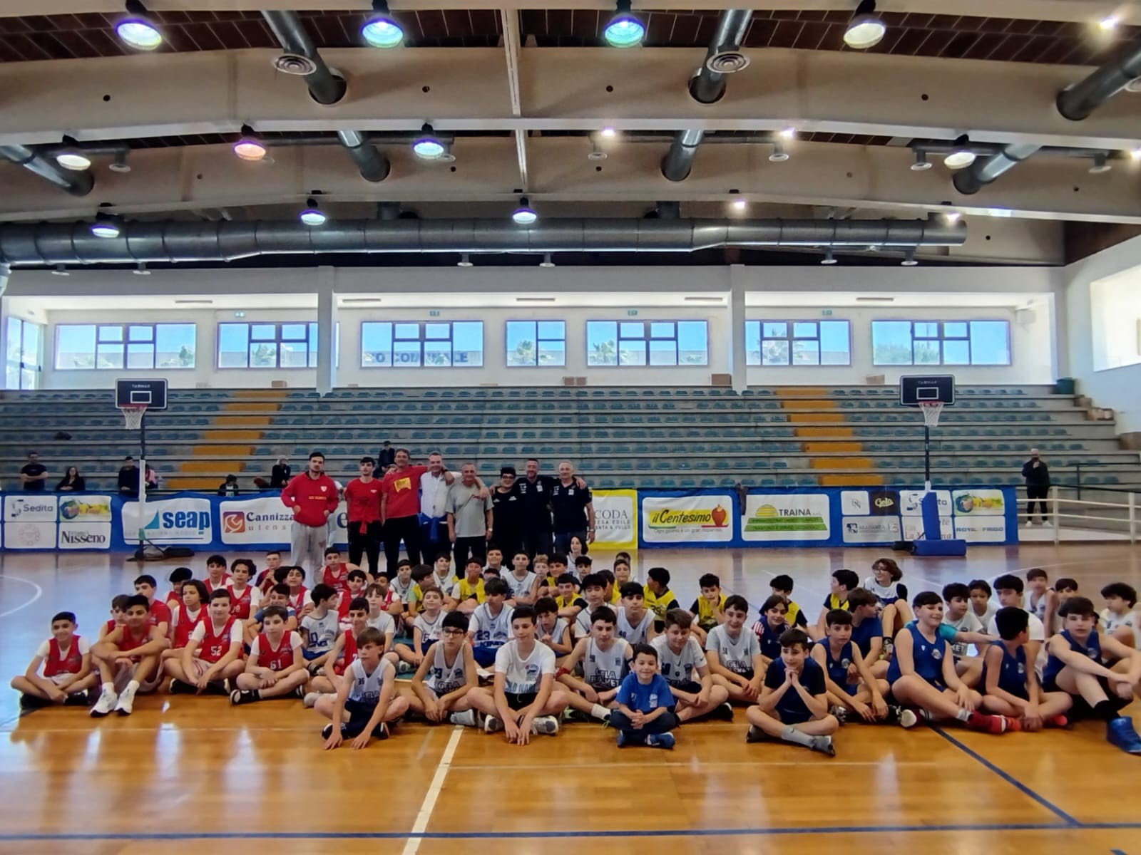 Festa del minibasket al Pala Cannizzaro: protagonisti gli Esordienti della provincia di Caltanissetta