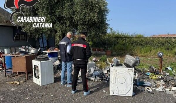 Scoperta discarica abusiva a Riposto, denunciato 51enne