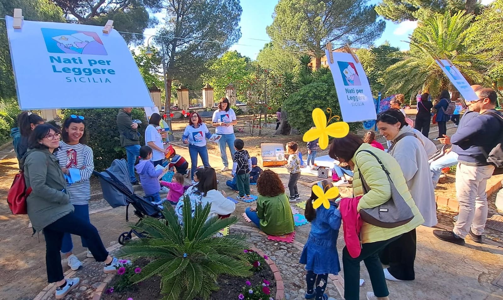 Caltanissetta. Anche letture di Primavera all’aria aperta nella 3^ Festa di Primavera alla Villa Comunale Amedeo