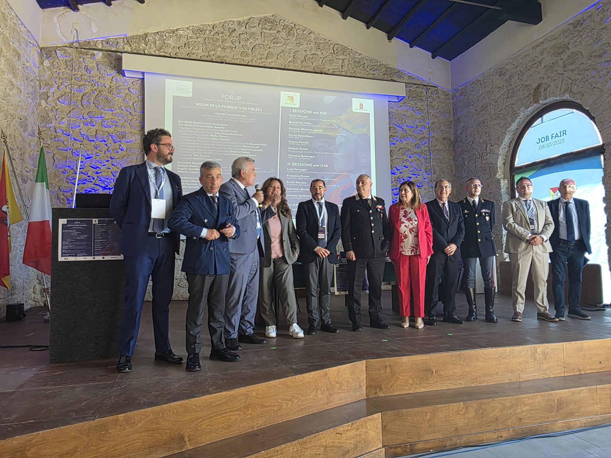 Caltanissetta, FOReIP e ANFP: prevenzione e sicurezza al centro di un confronto di alto profilo istituzionale al centro Abbate