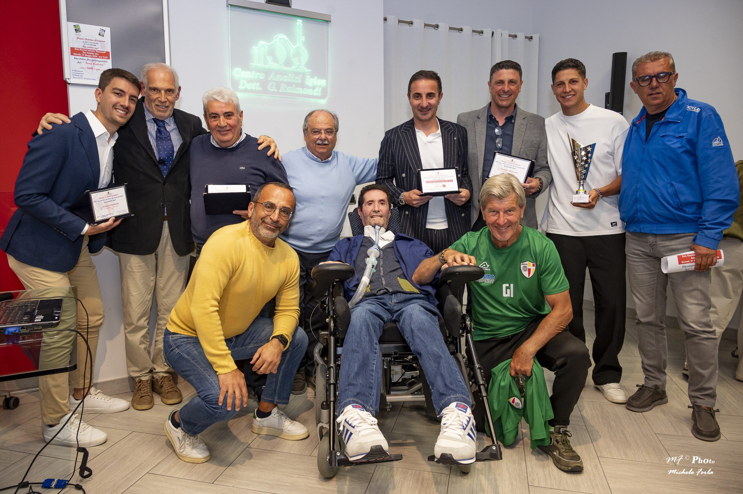 Oltre il tempo. Premiati i tre “immortali” della Nissa: Cipollone, La Paglia ed Avola