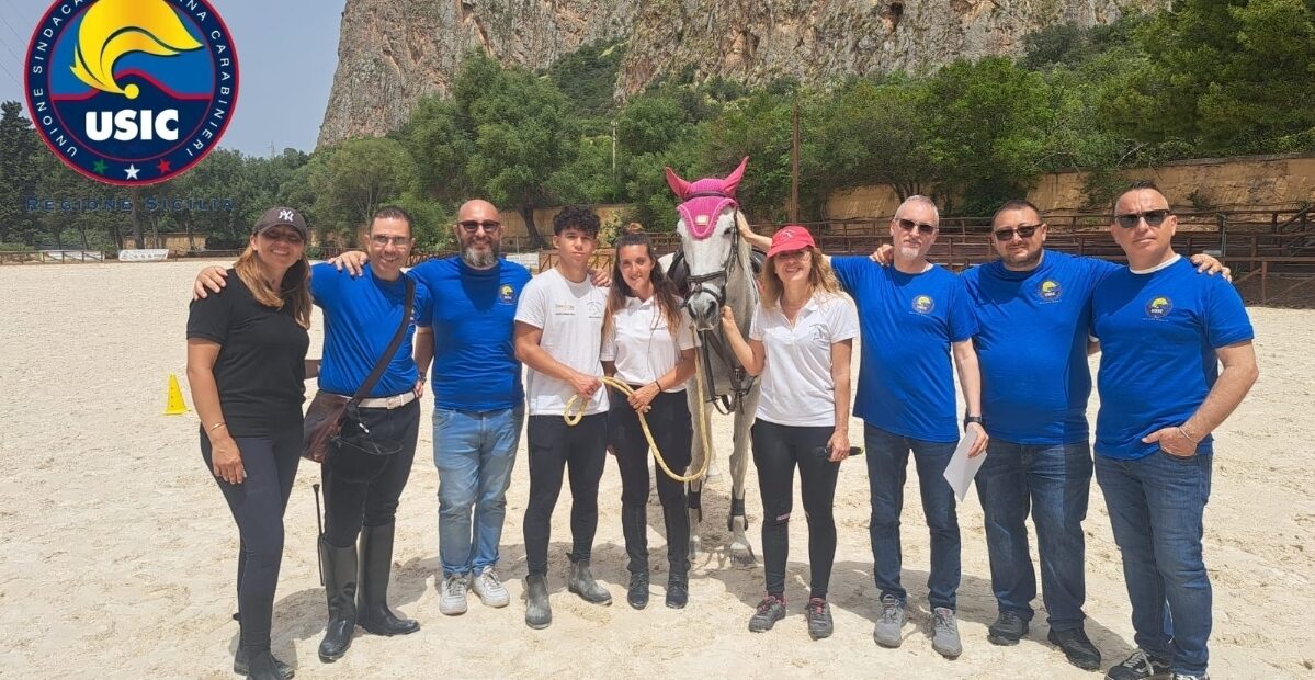 Usic Sicilia e ASD Cavallo Amico in sinergia, solidarietà e sorrisi a Palermo per la Giornata dell’Equitazione e dell’Ippoterapia