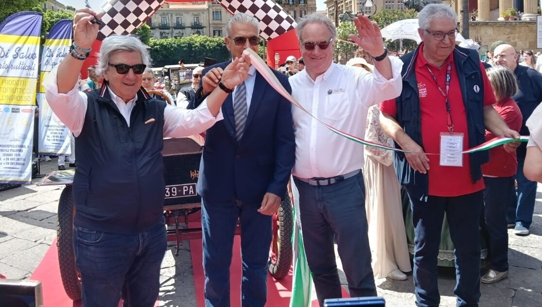 Giro di Sicilia, taglio del nastro della XXXV rievocazione storica: oltre duecento equipaggi alla scoperta del patrimonio dell’Isola