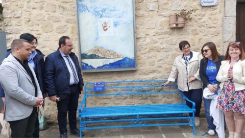 “Iosonoazzurro”, a Gangi la sedicesima panchina dedicata all’autismo