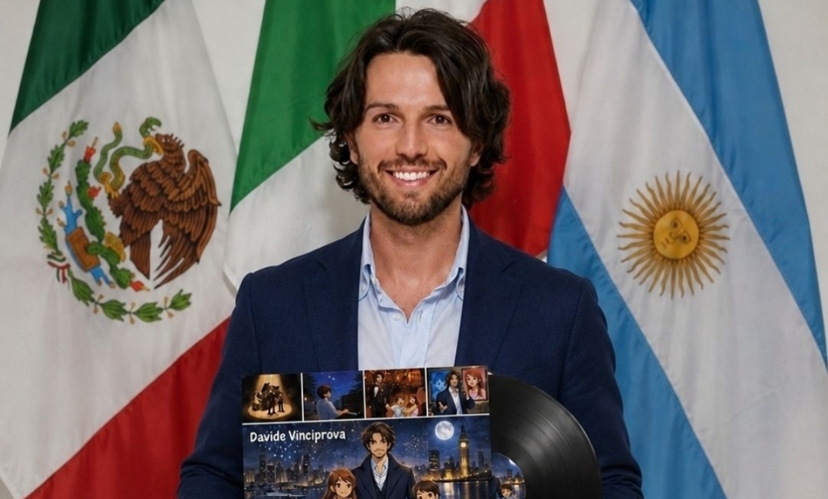 Caltanissetta, l’album “Questo è Papà” di Davide Vinciprova conquista l’America Latina: il brano “Buenas Noches” traina il successo internazionale