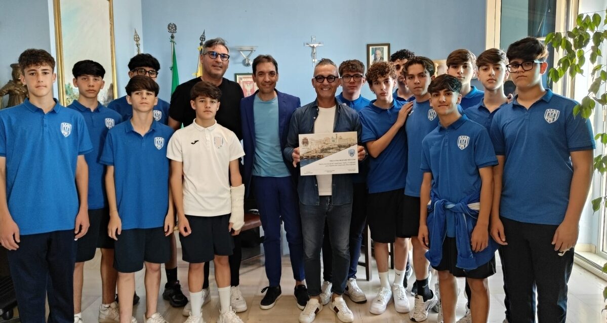 Riconoscimento per la squadra Under 15 del Gela Calcio