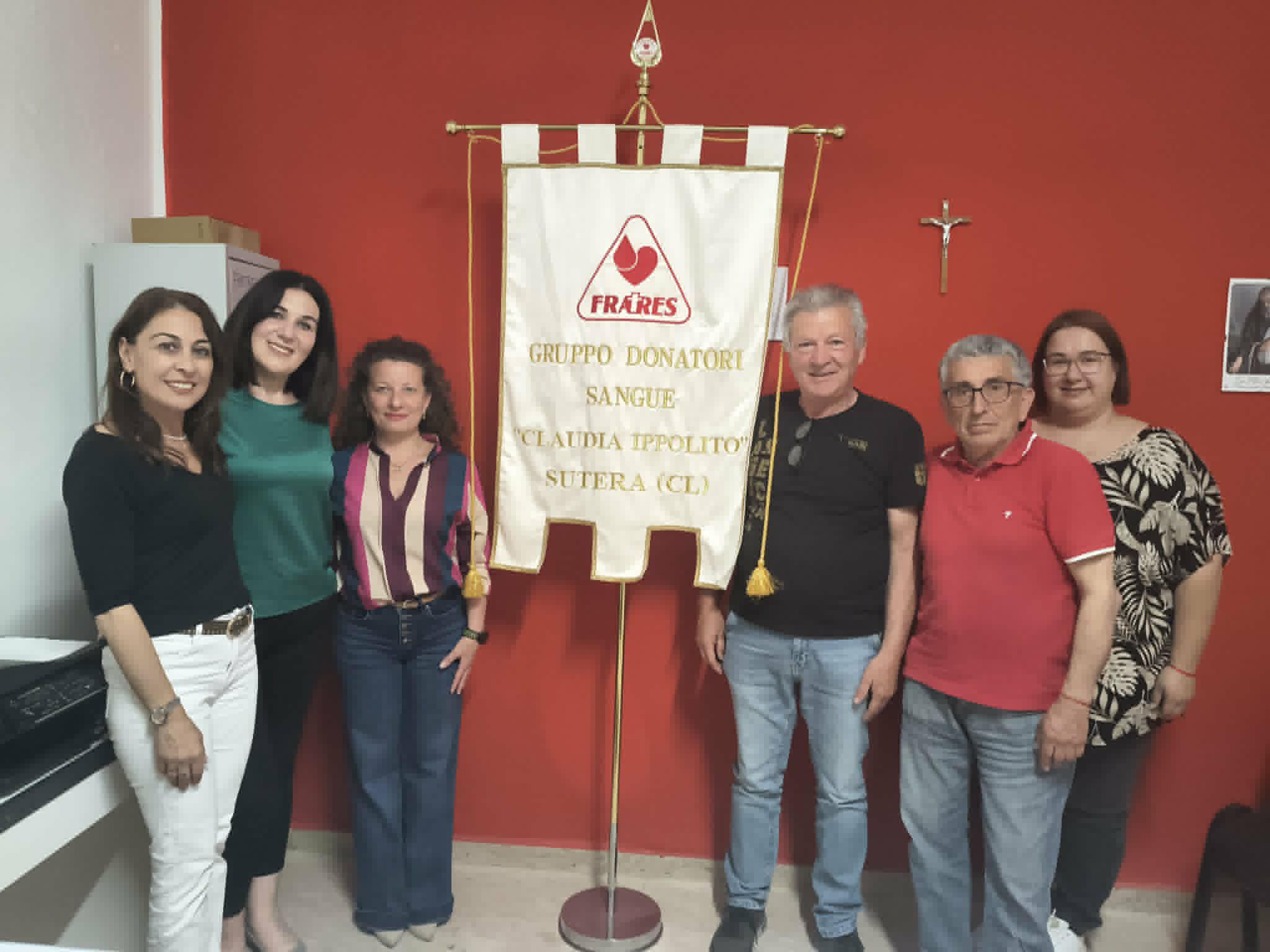 A Sutera la visita della presidente territoriale Fratres Caltanissetta -Agrigento-Palermo