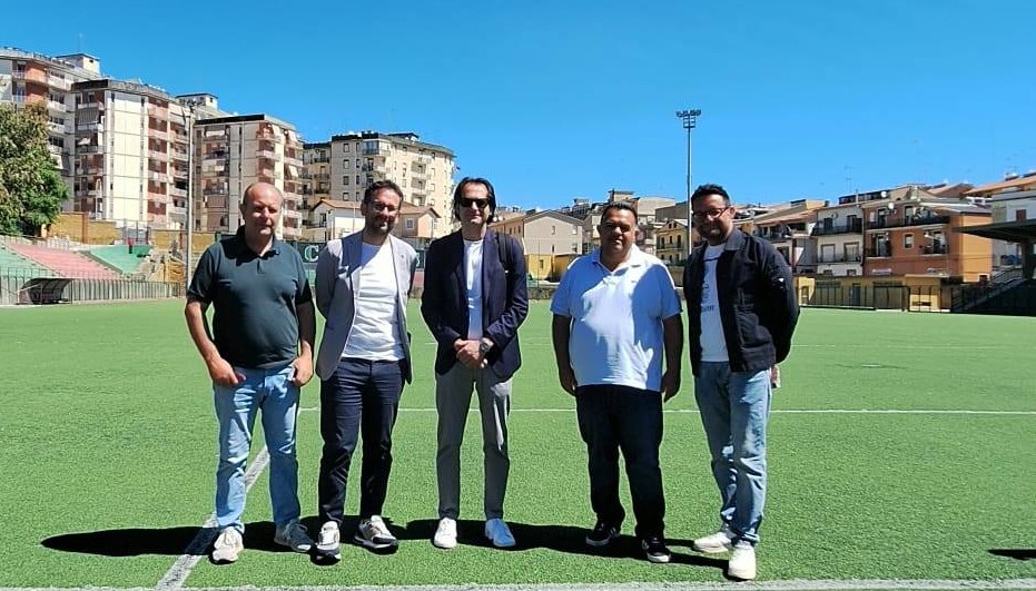 San Cataldo. Al via i lavori per la manutenzione straordinaria dello stadio comunale “Valentino Mazzola”