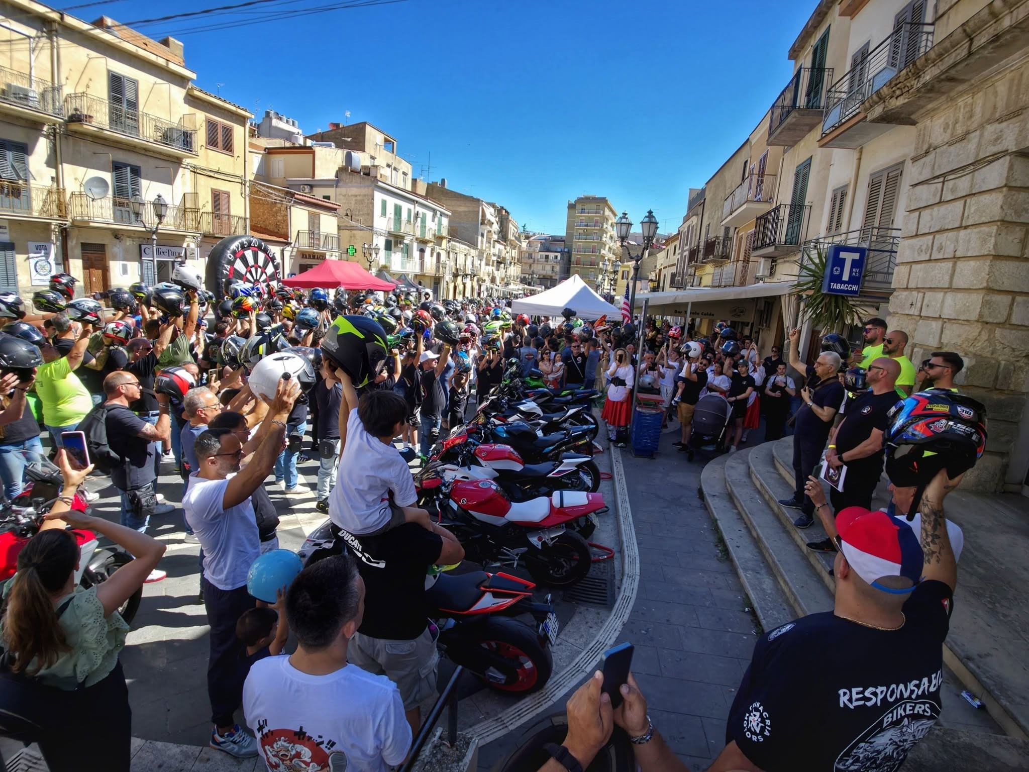 Santa Caterina. Nel 2° Moto raduno Risigallo Bikers oltre 400 i motociclisti partecipanti