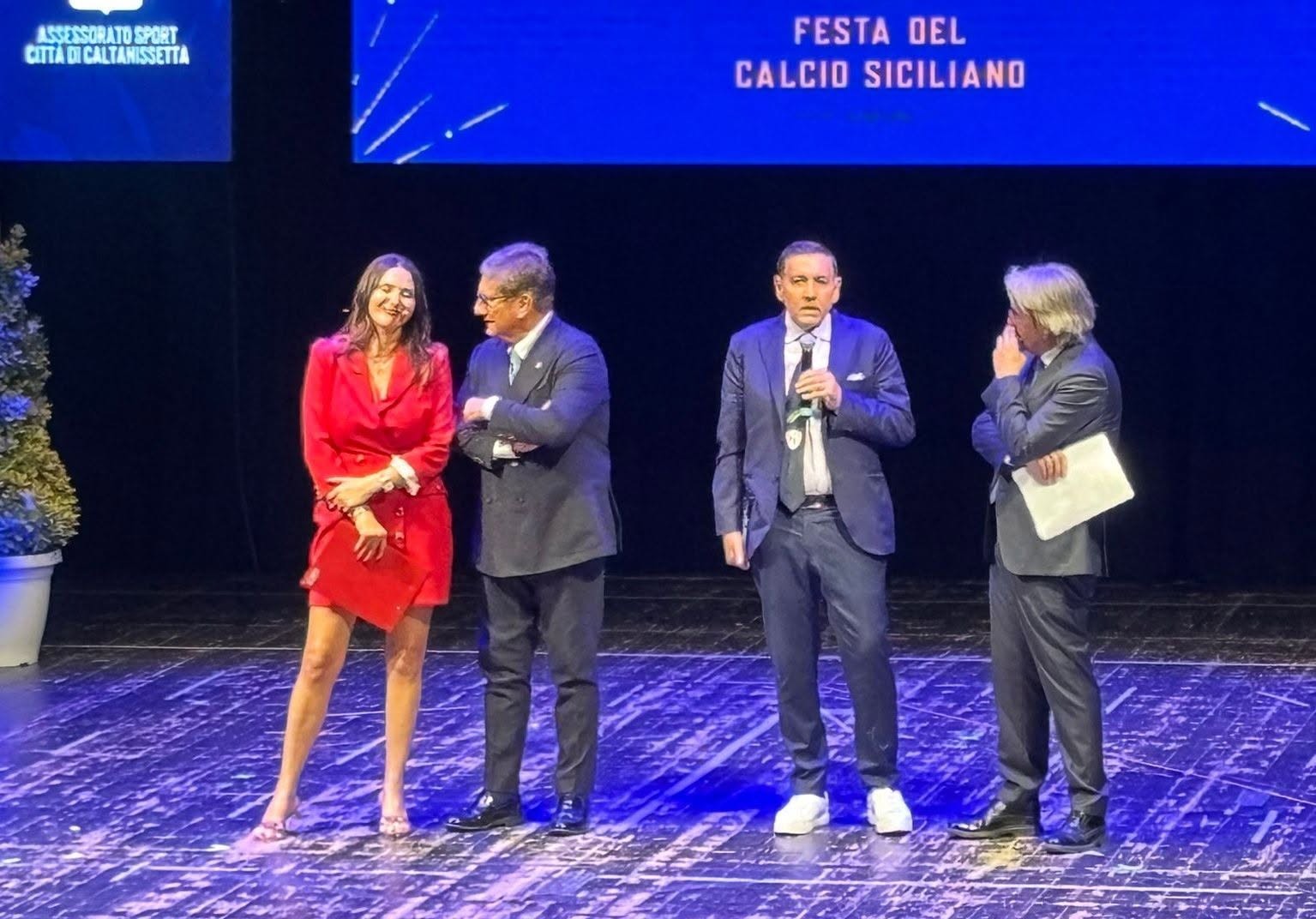 Alla festa del Calcio Siciliano premiata la Nissa per la vittoria nei play off di serie D