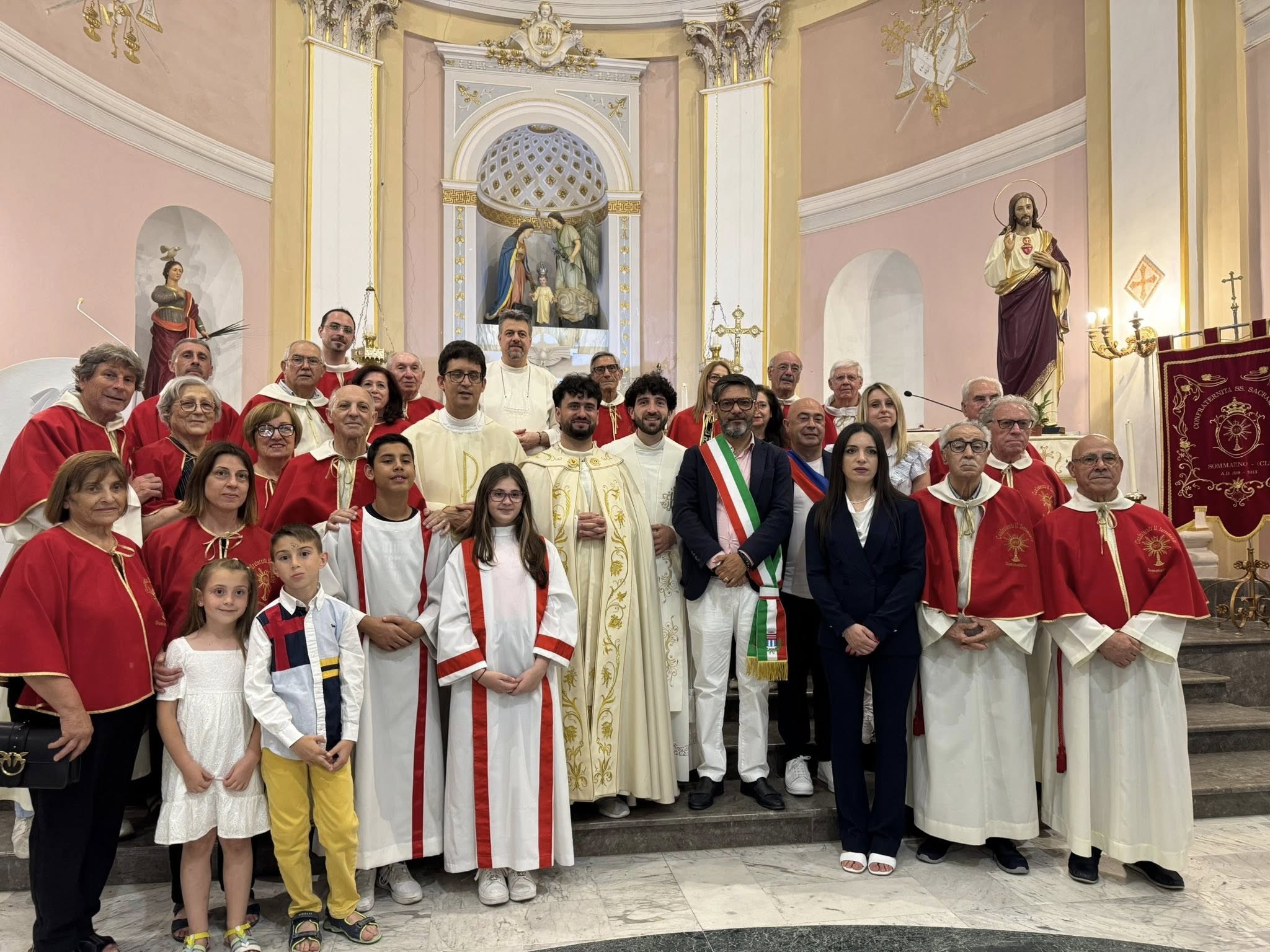 Sommatino. Conclusa la celebrazione del Corpus Domini: la presenza dell’amministrazione comunale tra valori e appartenenza al territorio