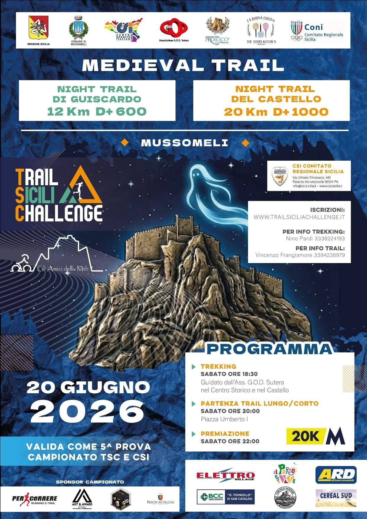 Mussomeli, si alza il sipario sull’estate sportiva 2026