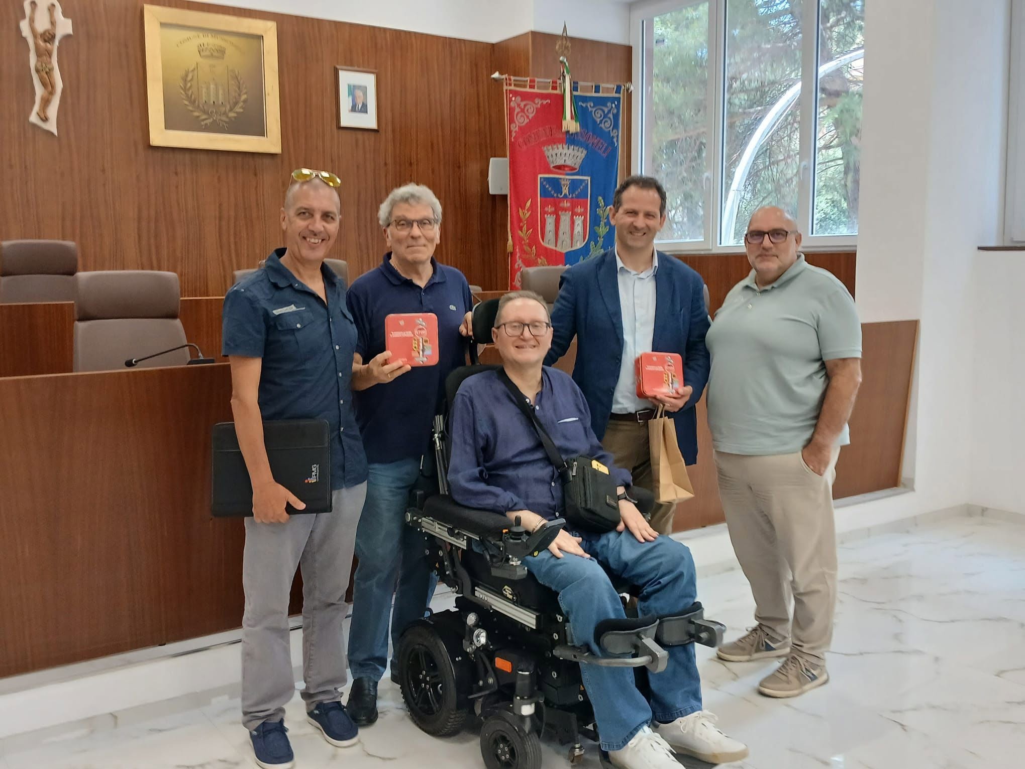 Mussomeli, Patrocinio del Comune sul Progetto “Mobilità Garantita” dell’UILDM ((Unione Italiana Lotta alla Distrofia Muscolare))