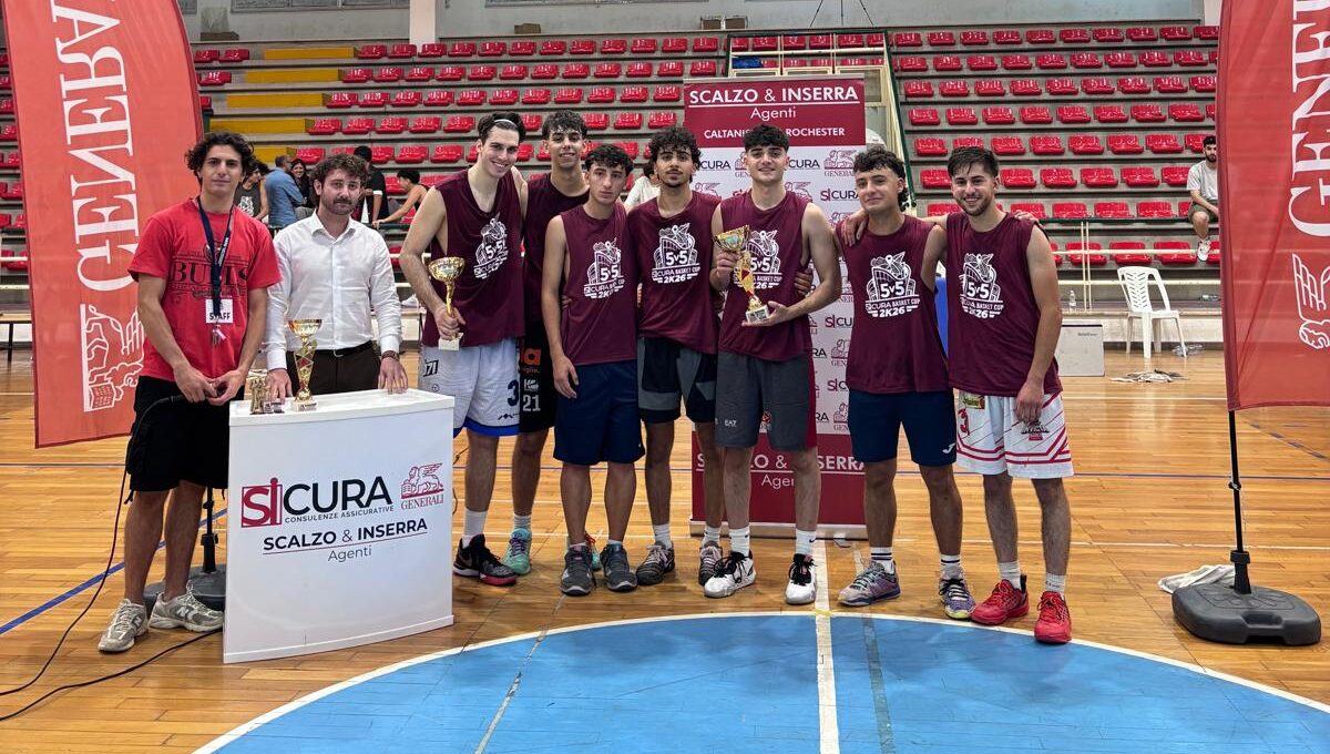 Caltanissetta, festa e applausi per la prima edizione della Sicura Basket Cup: trionfano gli Starting 5ive