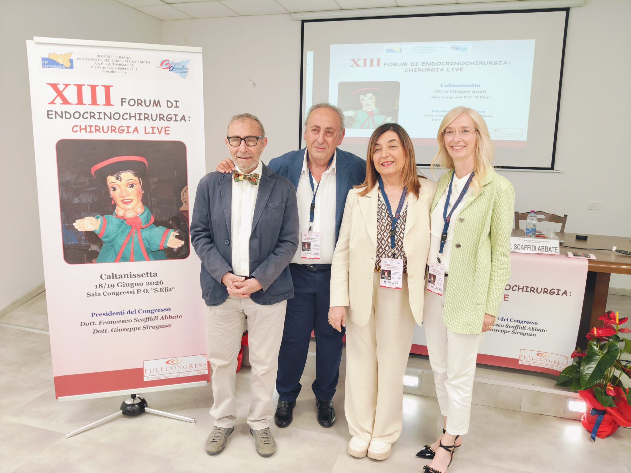 Caltanissetta capitale dell’Endocrinochirurgia: 150 specialisti al XIII Forum del Sant’Elia