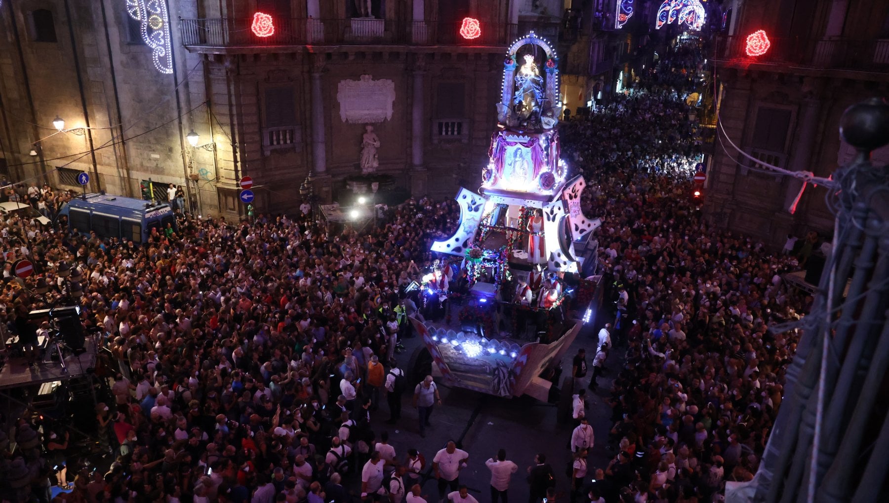 Palermo, per Festino di Santa Rosalia si punta a superare i 350mila visitatori