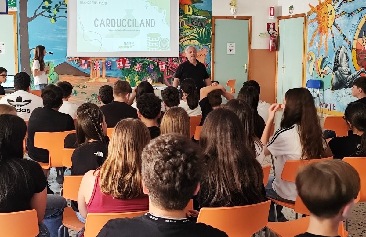 San Cataldo, l’istituto “G. Carducci” tra le prime 20 scuole d’Italia vincitrice del bando nazionale Saper(e) Consumare