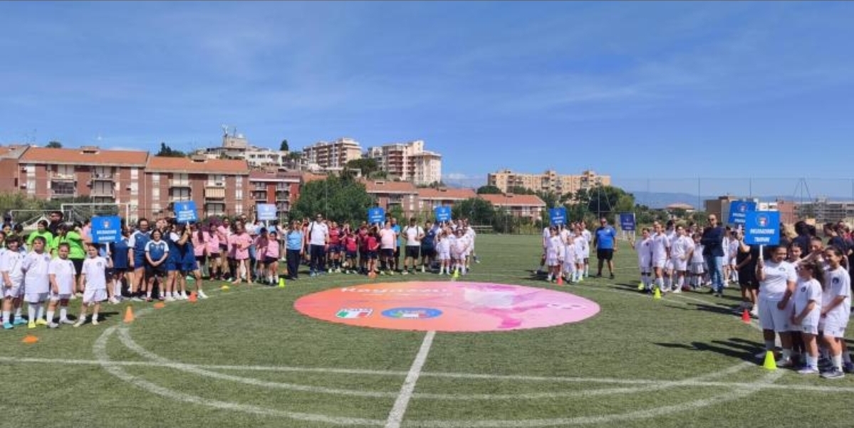 “Ragazze con i Tacchetti”, a Messina si chiude la quinta edizione: oltre 330 giovani protagoniste della festa del calcio femminile siciliano