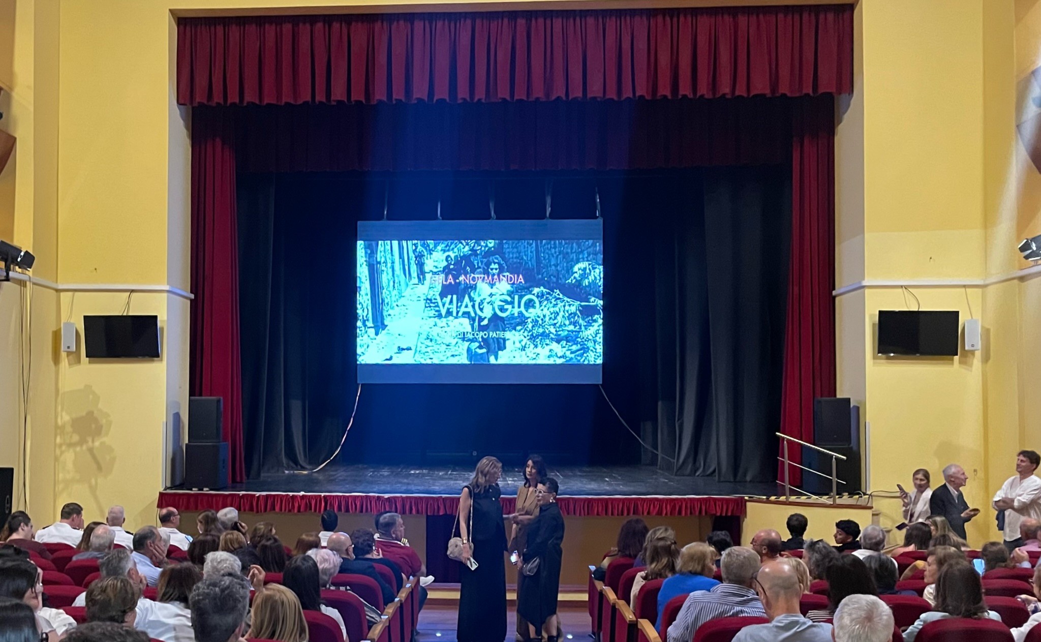 Al Teatro Eschilo la prima del film : “Gela-Normandia. IL VIAGGIO”