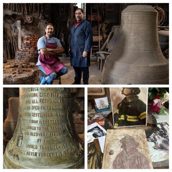 11/9, da Agnone a Ground zero: arriva una campana commemorativa dall’arte millenaria della Fonderia Marinelli