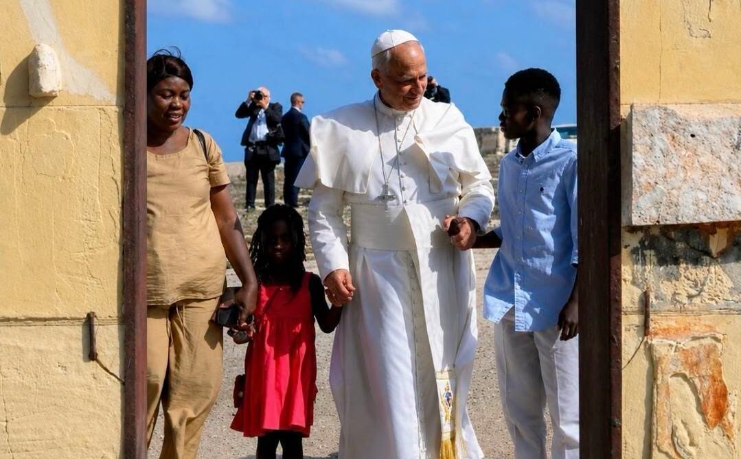 Lampedusa, “Io sbarcato qui da solo 10 anni fa”: la letterina del piccolo Leo al Papa