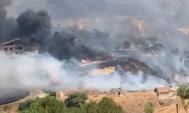 A Butera rientrata l’emergenza incendi: la Chiesa Madre ha accolto le persone evacuate