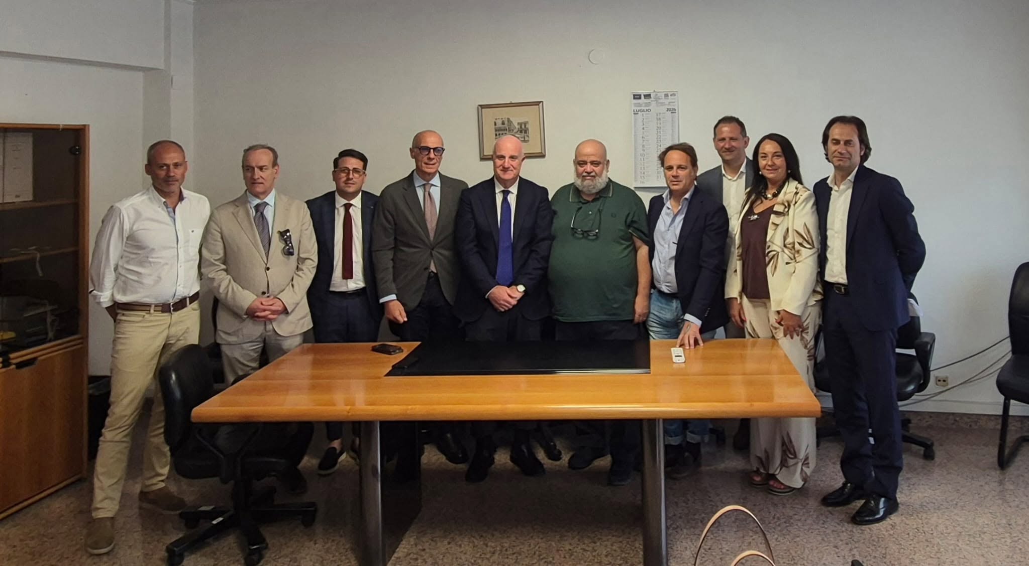 Incontro delegazione sindaci Provincia di Caltanissetta e l’Assessore alla Sanità Marcello Caruso. Situazione pediatra Ospedale Mussomeli