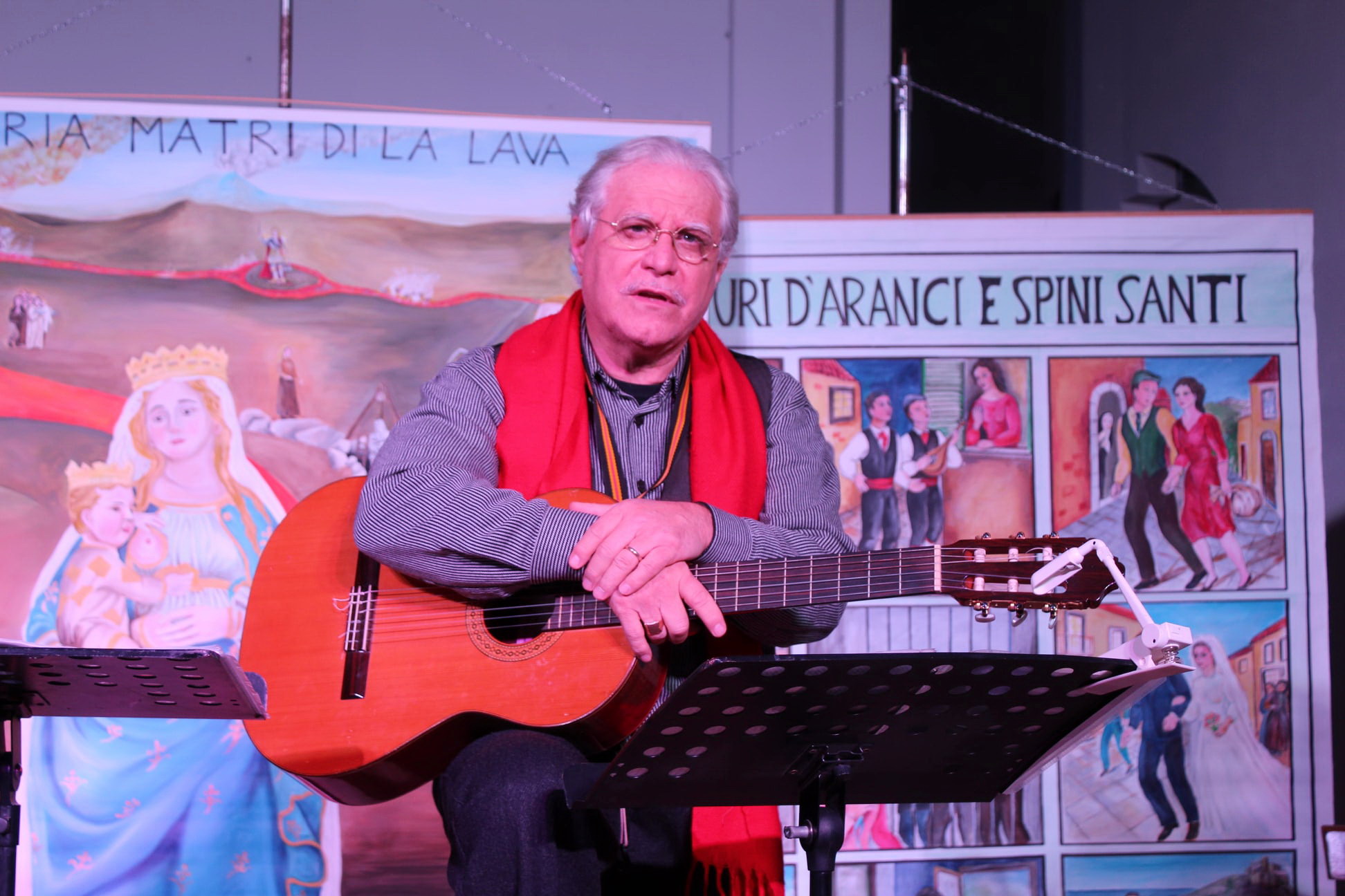 Alfio Patti in concerto a Caltanissetta: “La religiosità nei canti e nei cunti siciliani”