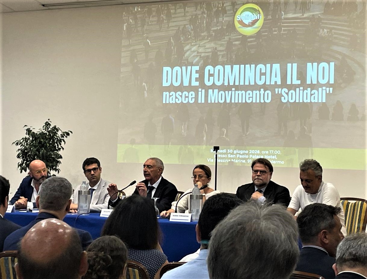 “Futura – costruiamo insieme la città” a Palermo alla presentazione del movimento civico regionale “Solidali”