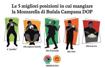 In estate aumenta voglia di Bufala Campana Dop, ecco le 5 ‘posizioni’ in cui mangiarla per gustarla al top