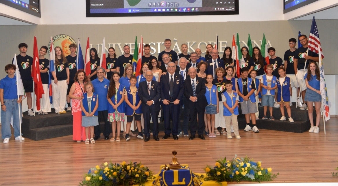 A Enna la Convention di apertura del Distretto Lions Sicilia: al centro le periferie e il motto “Generosità, Gentilezza, Gioia nel servire”