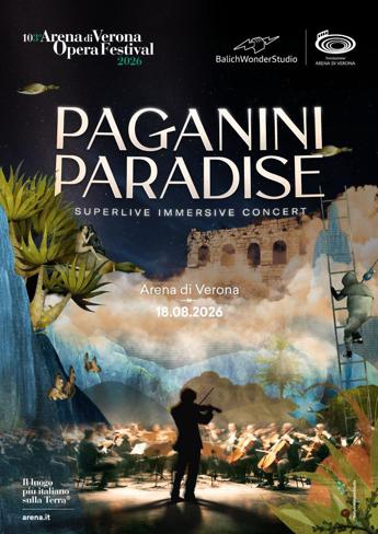 Zanon, Pagano e Altare all’Arena di Verona per ‘Paganini Paradise’