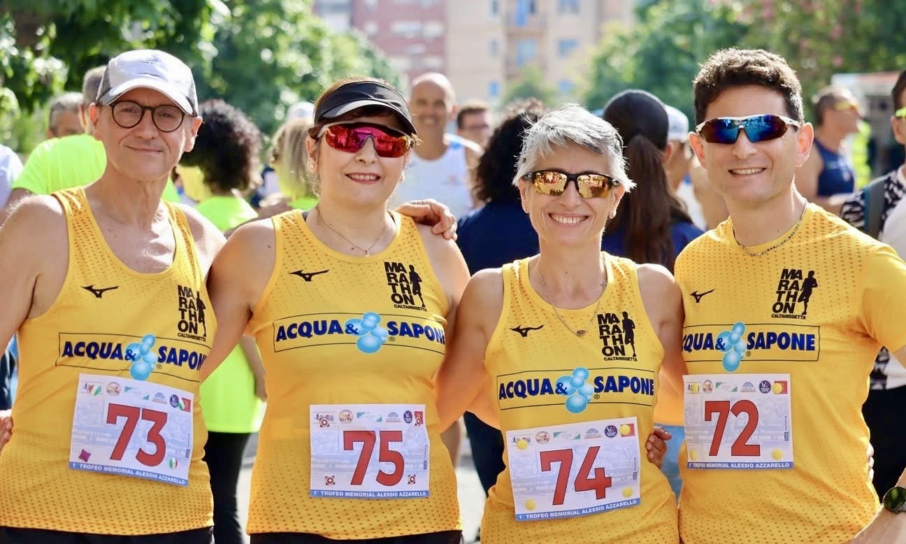 A Palermo atleti della Marathon Caltanissetta in evidenza al 1° Memorial Alessio Azzarello