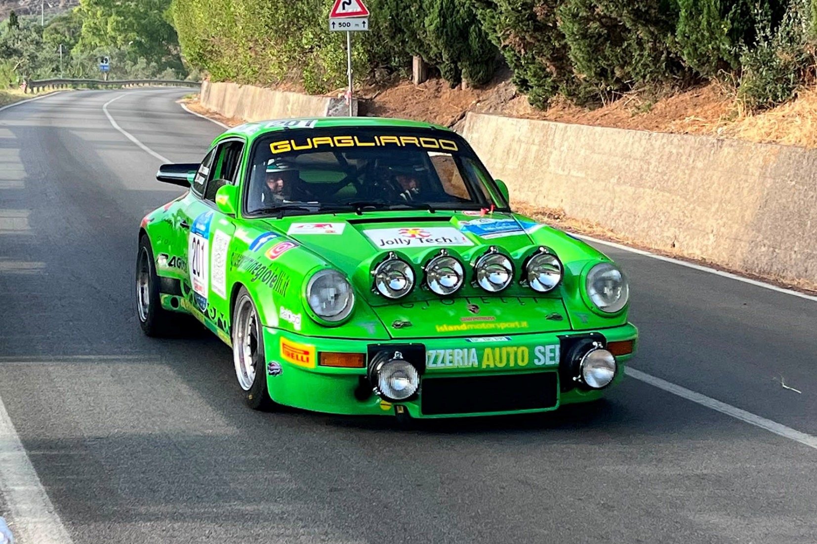La Island Motorsport domina il Rally storico Valle del Belice con i portacolori Termine-Musso (Porsche 911 Carrera RS)