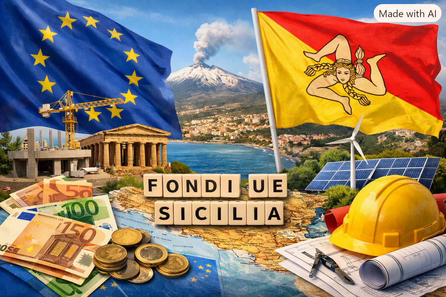Fondi Ue, politiche territoriali: la Regione Sicilia assegna progetti per 123 milioni alla Fua di Catania che raggruppa 22 Comuni