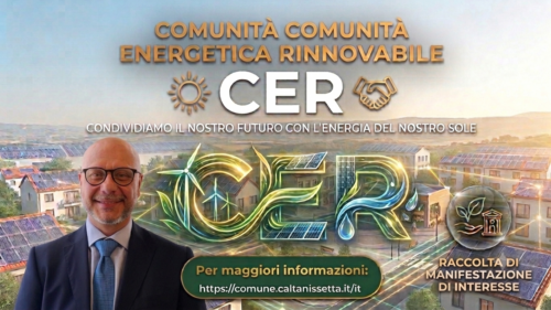 Caltanissetta, Comunità energetica rinnovabile: avviso per la raccolta di manifestazione d’interesse