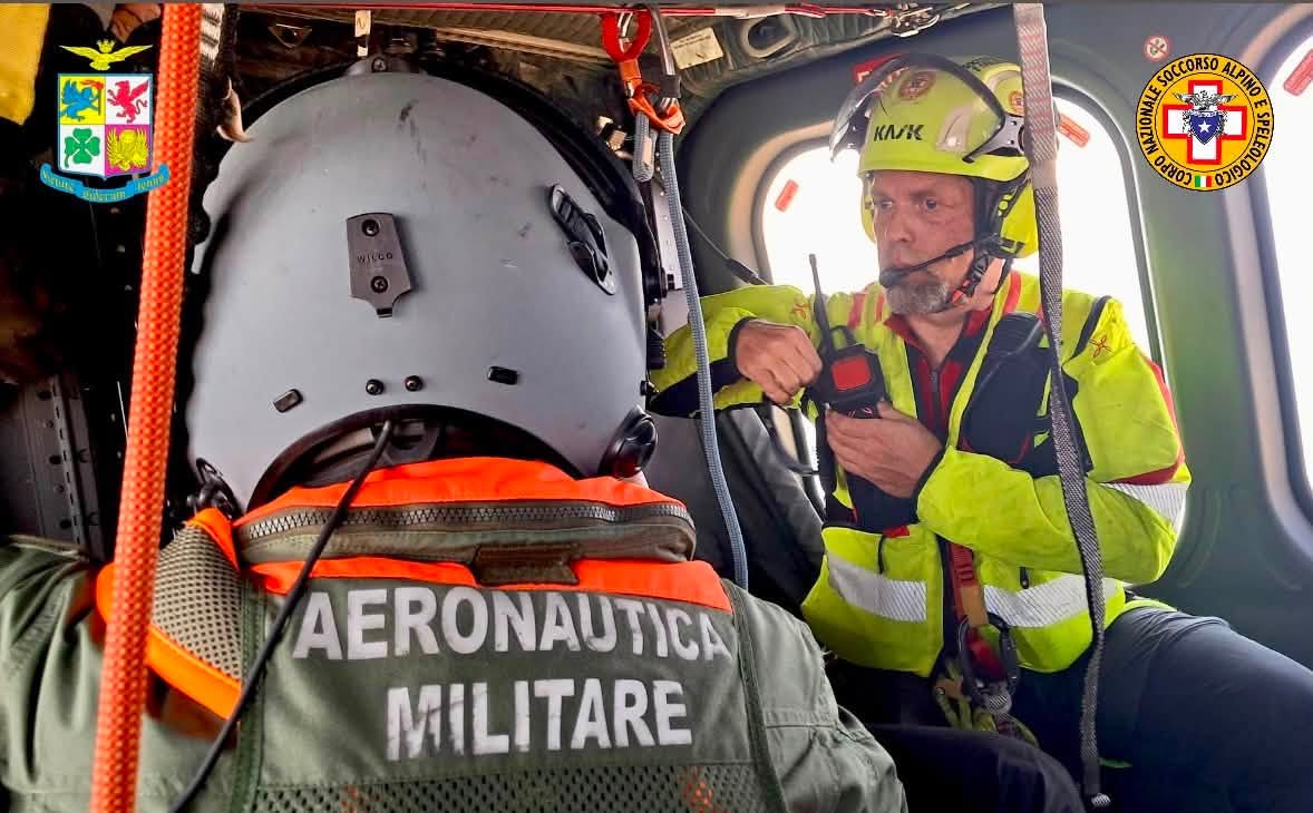 Cade in bicicletta in montagna nel Palermitano, 45enne salvato da Soccorso Alpino e Aeronautica Militare