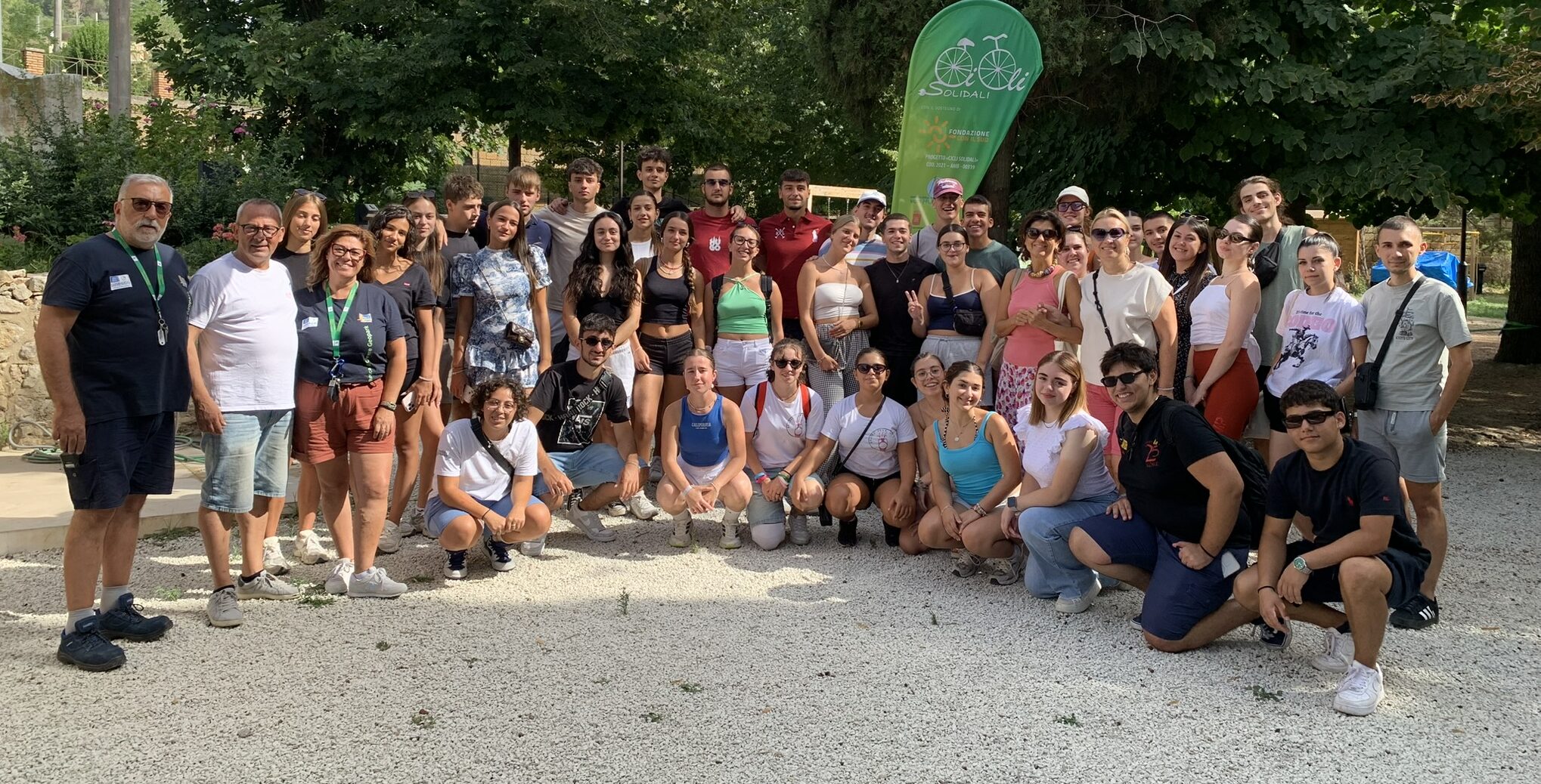 Al Lago di Pergusa in e-bike: l’Erasmus+ incontra Cicli Solidali