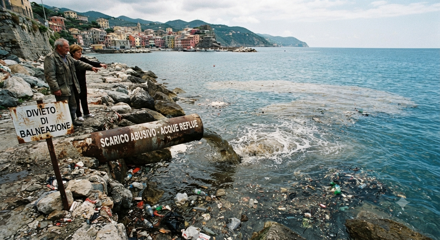 In Italia il 34% di mare e laghi inquinati, colpa della maladepurazione