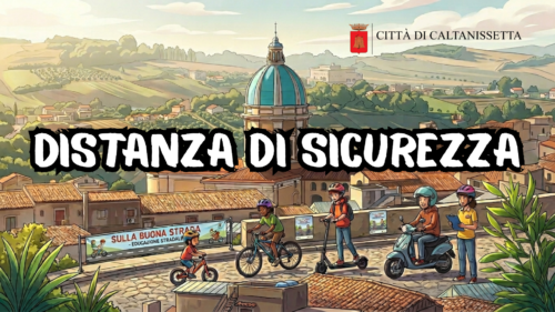 Caltanissetta. “Sulla buona strada”, la Polizia Locale risponde agli studenti: ep. 5 – “Distanza di sicurezza”