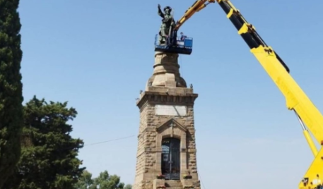 Caltanissetta. Monumento a Cristo Redentore, Leandro Janni: “La croce ancora spezzata, ulteriore simbolo di abbandono e di degrado del nostro territorio”
