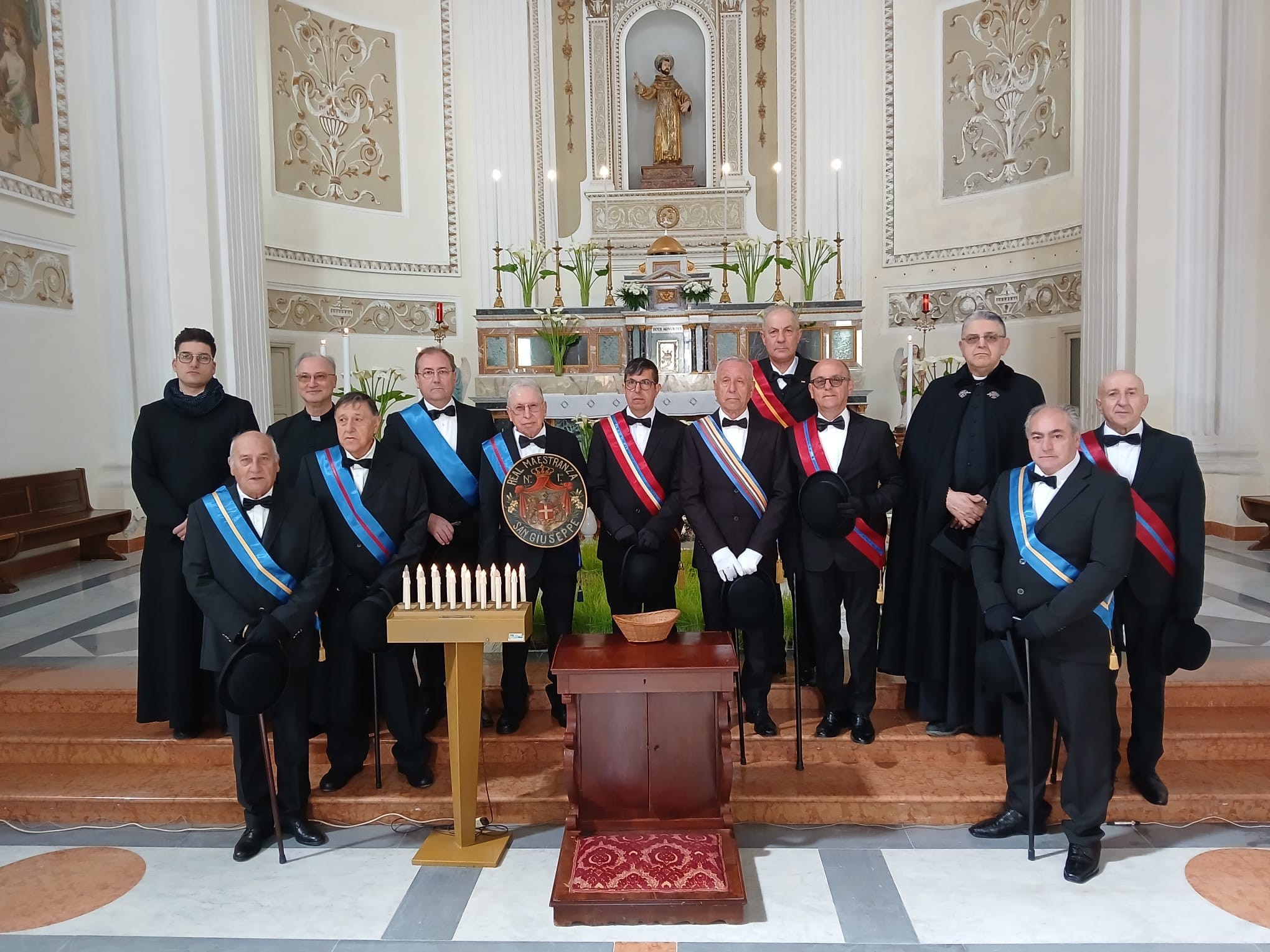 Serradifalco. Delegazione del Circolo Artigiani in trasferta a Villalba per la processione di San Giuseppe